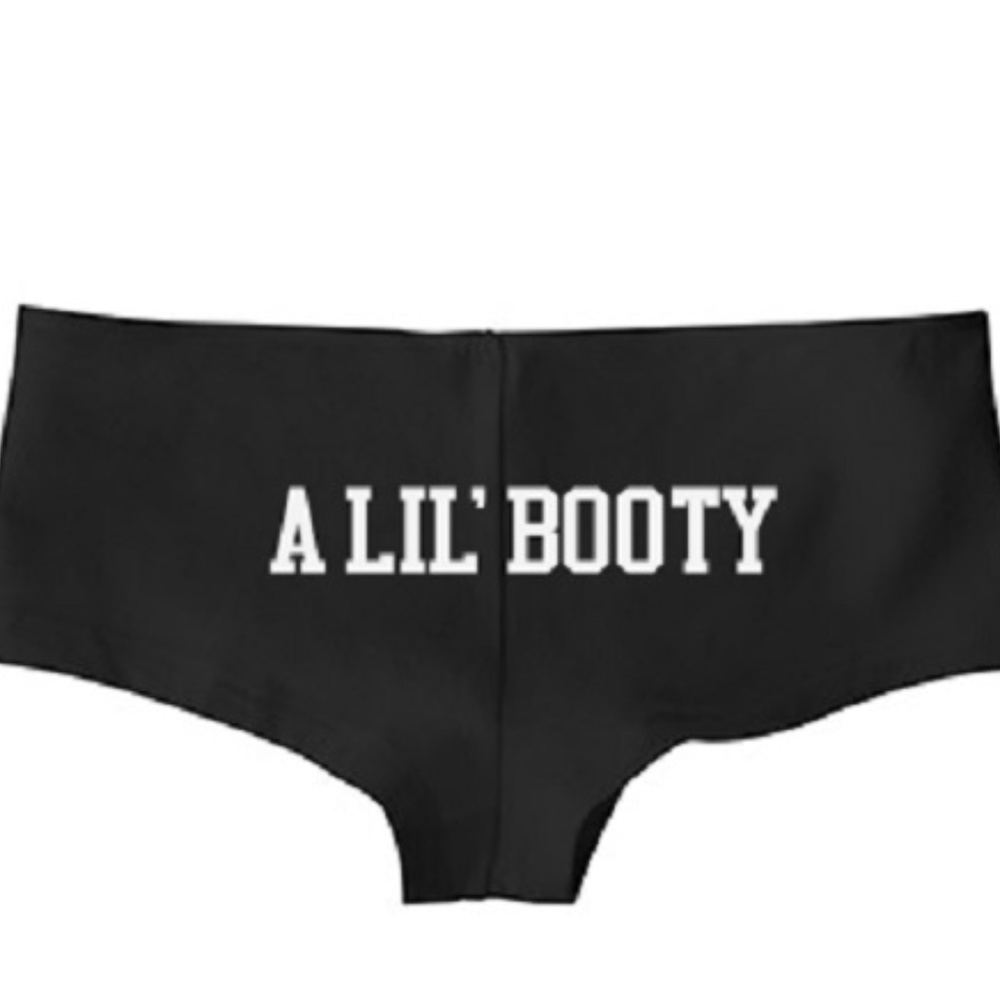 A Lil' Booty Low Rise Cheeky Boy Shorts